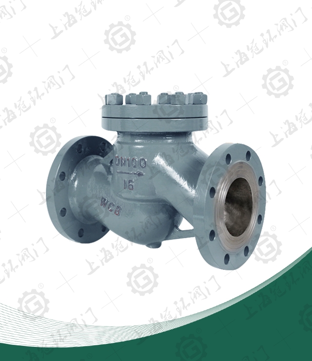 Marine flange cast steel check valve