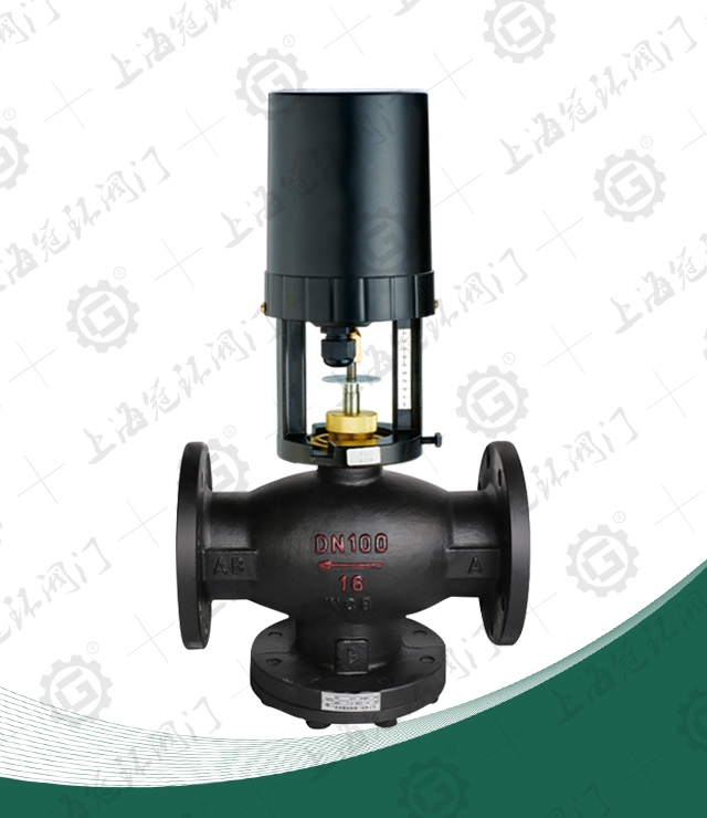 Electric two-way valve