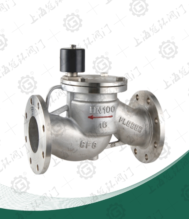 Large Bore Pilot Piston Solenoid Valve