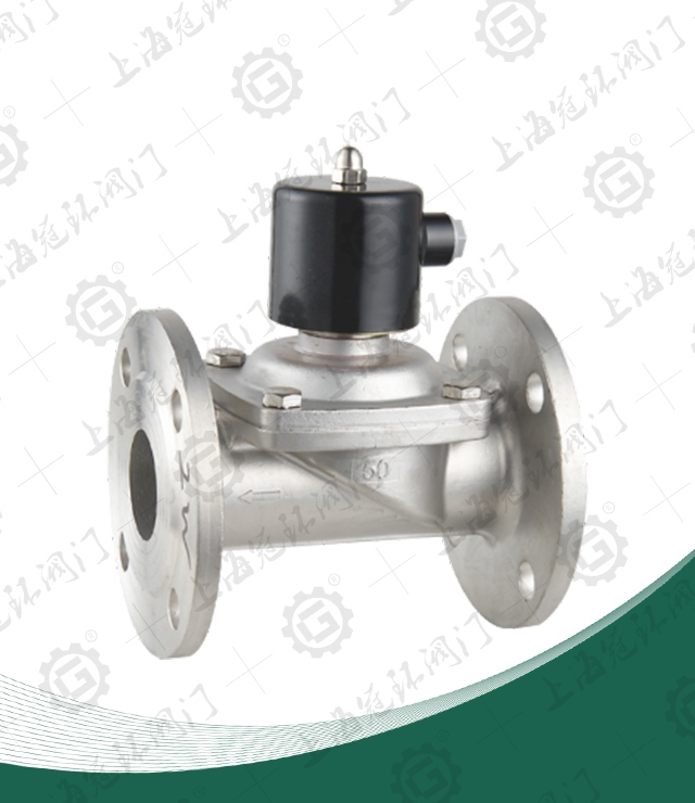 Stainless steel zero pressure start diaphragm solenoid valve