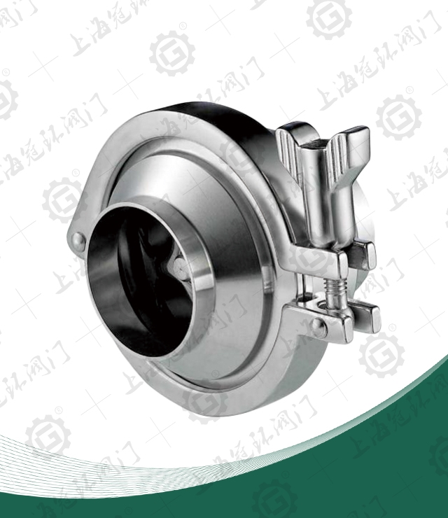 Sanitary welded check valve