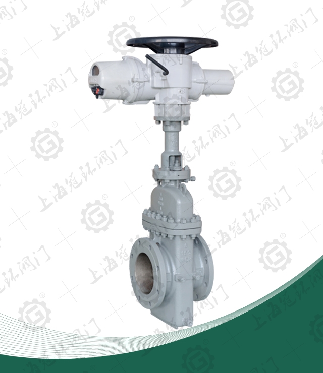 Electric flat gate valve