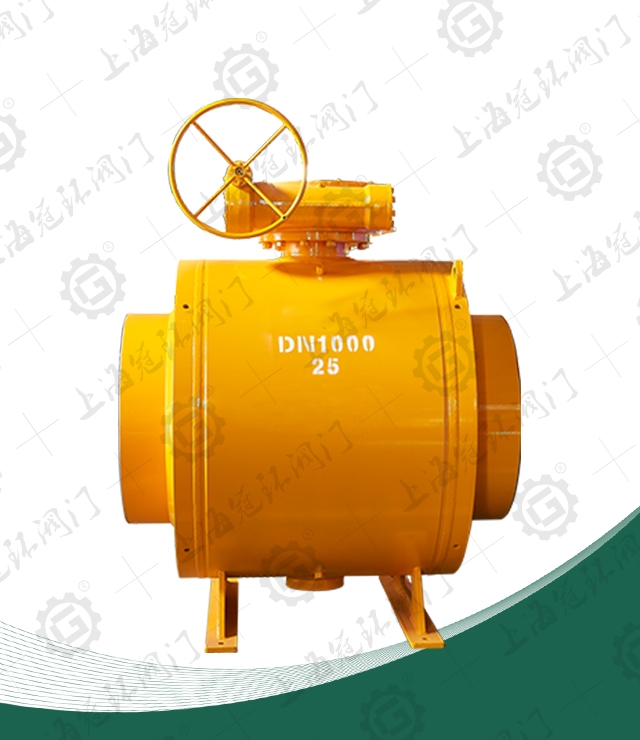 Cylindrical fully welded pipeline ball valve