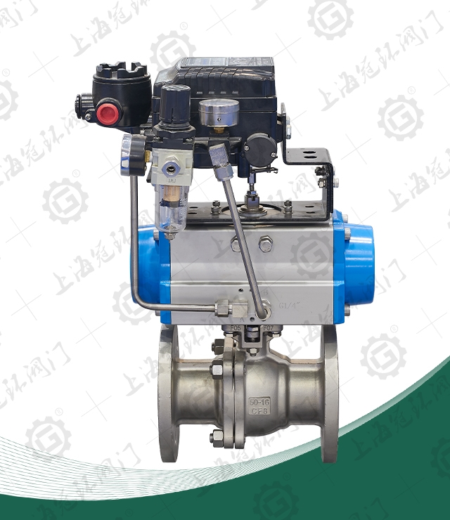 CNS Pneumatic floating ball valve