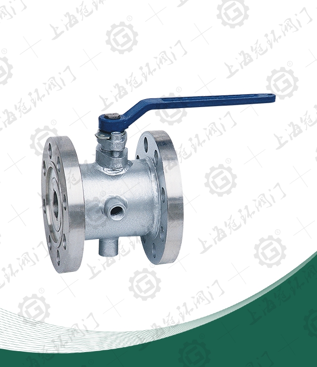 Jacketed insulation ball valve